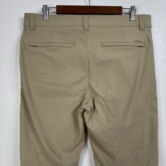 Eddie Bauer Men’s Tan Travex Pants Size 34x32 - Picture 4 of 7